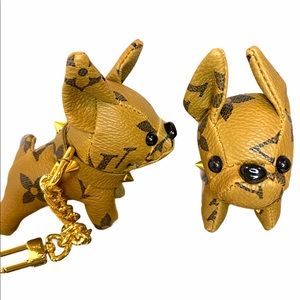 Frenchie Bulldog Keychain Bag Charm
